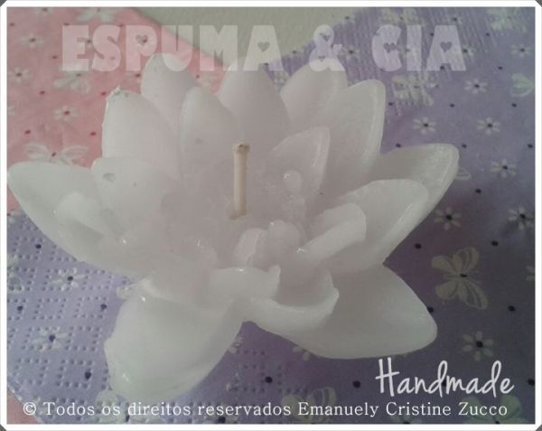 Vela Perfumada Flor de Lótus